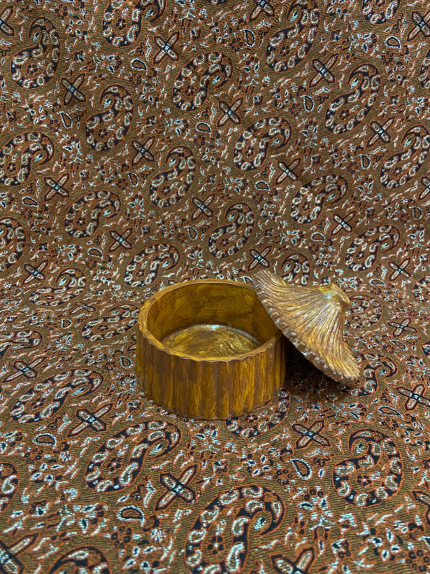 قندان سنگ مصنوعی طرح چوب