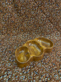 ظرف سه تکه سنگ مصنوعی طرح چوب