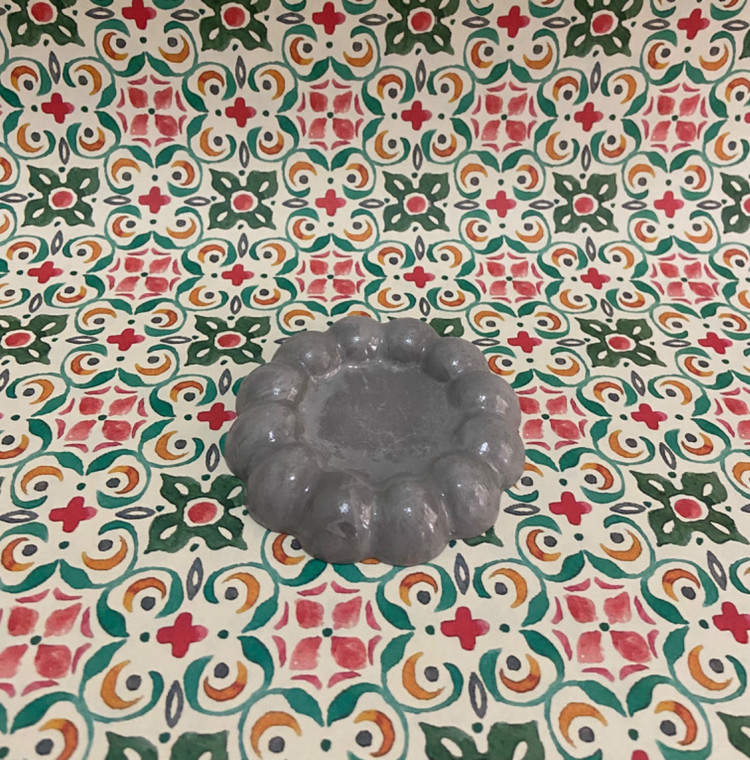 پیاله طرح گل جواهرات سنگ مصنوعی