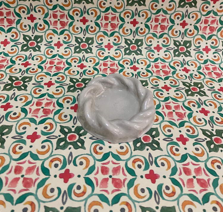 پیاله جواهرات سنگ مصنوعی