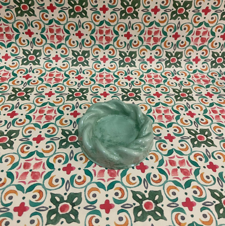 پیاله جواهرات سنگ مصنوعی