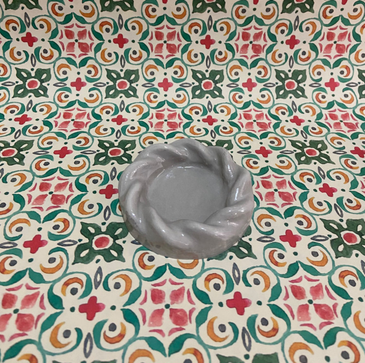 پیاله جواهرات سنگ مصنوعی