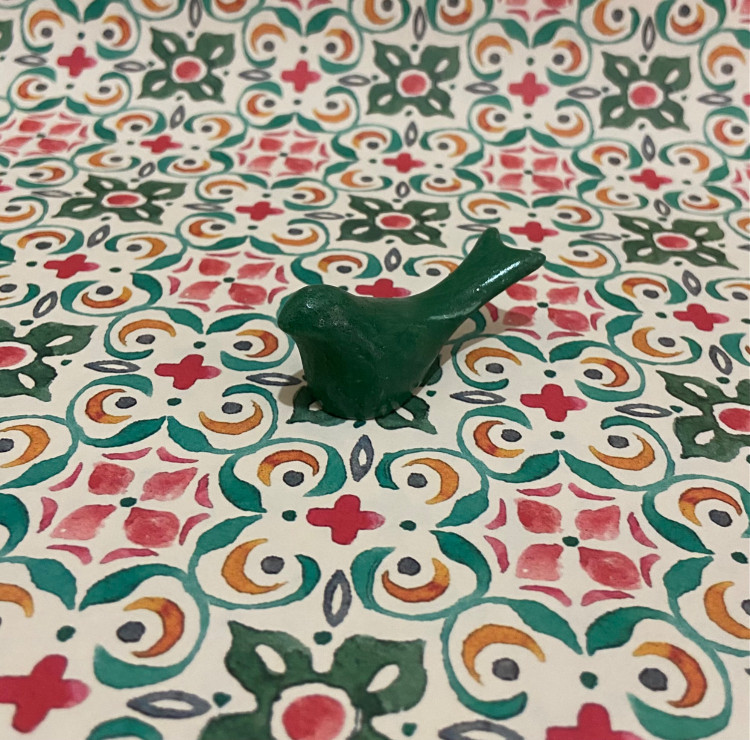 مرغ آمین سنگ مصنوعی