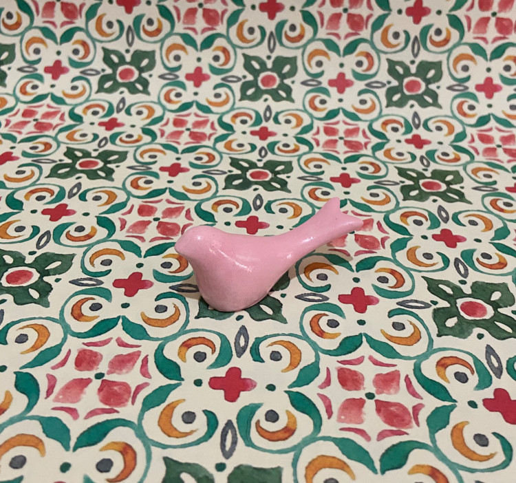 مرغ آمین سنگ مصنوعی