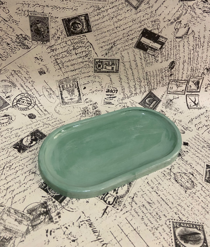 سینی ساده سنگ مصنوعی